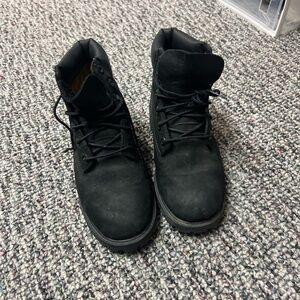 Timberland Kids Black Boots